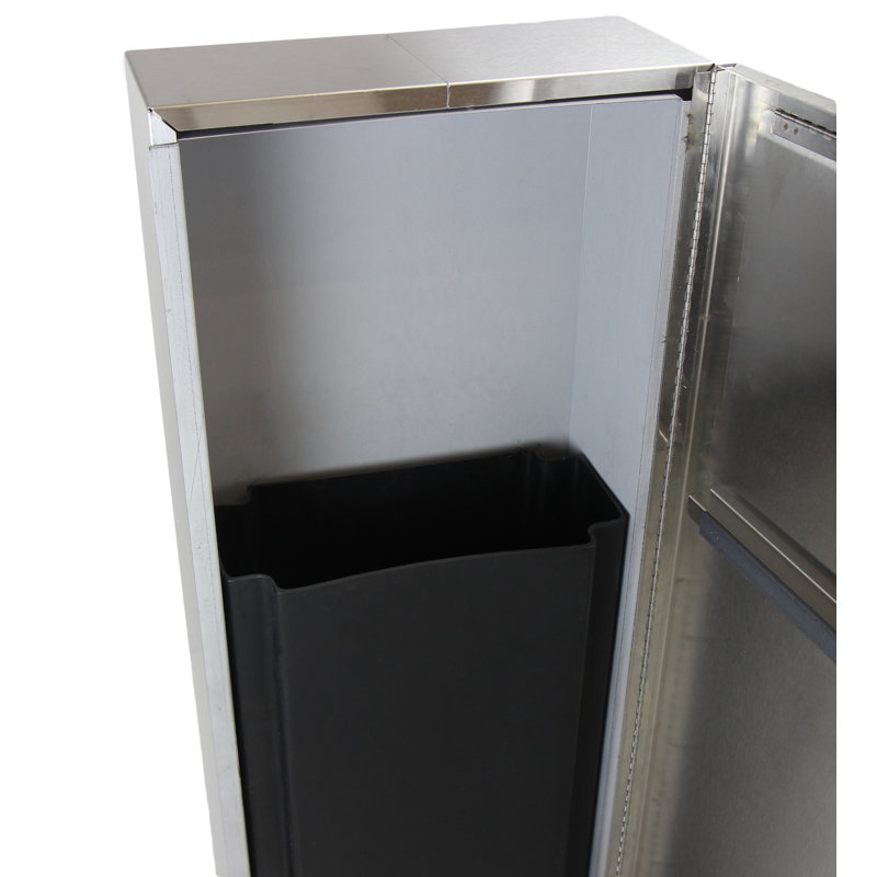 Recessed Waste Receptacle