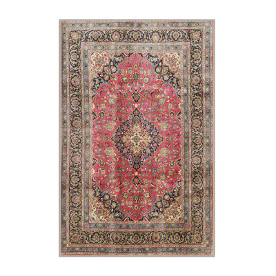 Tapis de style oriental rouge