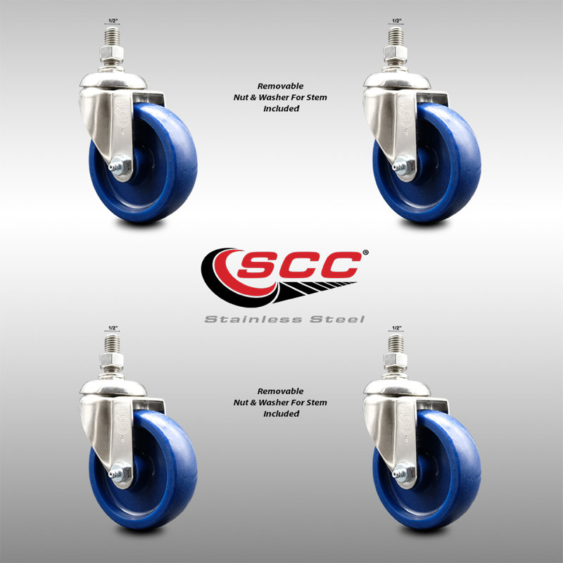 Solid Polyurethane Caster