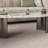 Unique-shaped minimalist marble coffee table-471311681