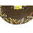 Hinojos Brown Pictorial Small 2X2 Handmade Indo-Gabbeh Oriental Round Rug