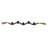 Mango Wood Garland Decorative Brown Candle Holder With Tassel-177260831