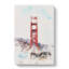 Golden Gate Bridge Abstract - Wrapped Canvas-56642064