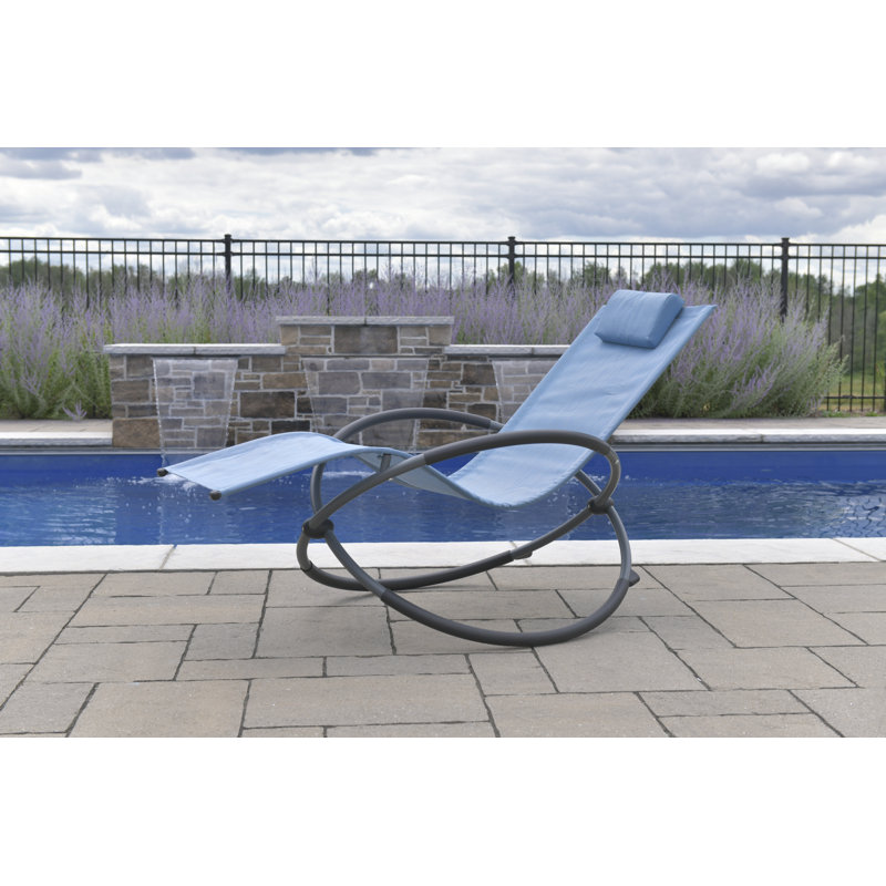 Chaise longue orbitale, Bleu