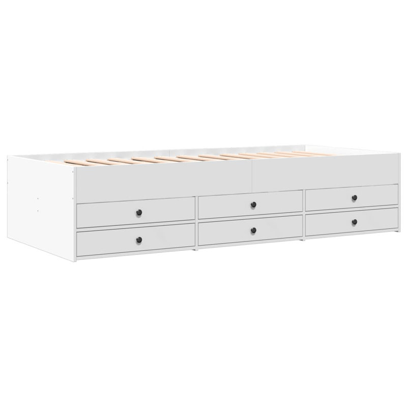 Pavilus Daybed, White, European Single (90 x 200cm)