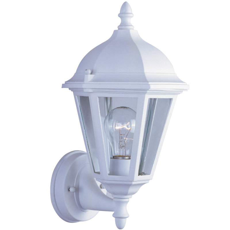 Treshawn Aluminum Wall Light, White