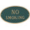 No Smoking Statement Garden Plaque