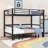 Metal Bunk Bed With Guardrails-626206294