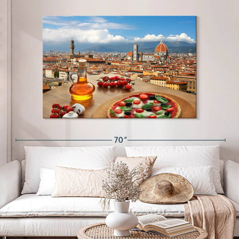Yarlin Pizza In Florence, 34" H x 51" W