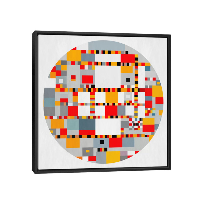 Albree Modern View Through a Kaleidoscope II, impression sur toile, H 18 po x l 18 po x P 1,5 po, Non mat