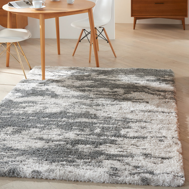 Performance Abstract Indoor Rug, Rectangle 5'3" x 7'3"