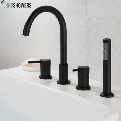 Wall-Mounted Shower System with Thermostatic Valve and Handheld Spray