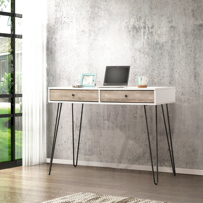Bureau en chêne taupe