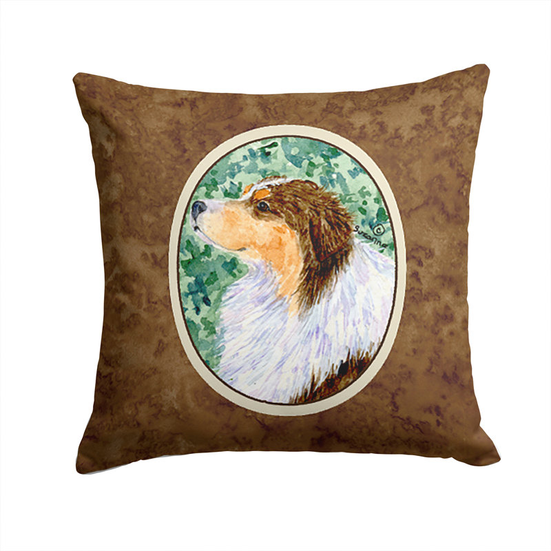 Coussin décoratif d’intérieur/extérieur pour impression sur toile australienne berger
