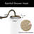 Wall Mount 9 Inch Rain Head And Handheld Spray Combo-124843928