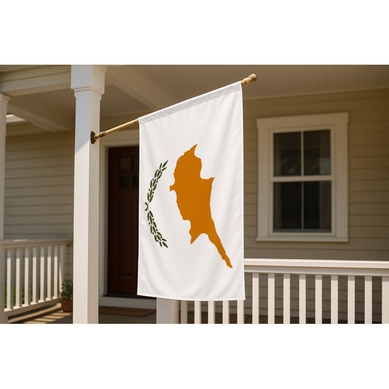 Drapeau de Chypre — Drapeau extérieur