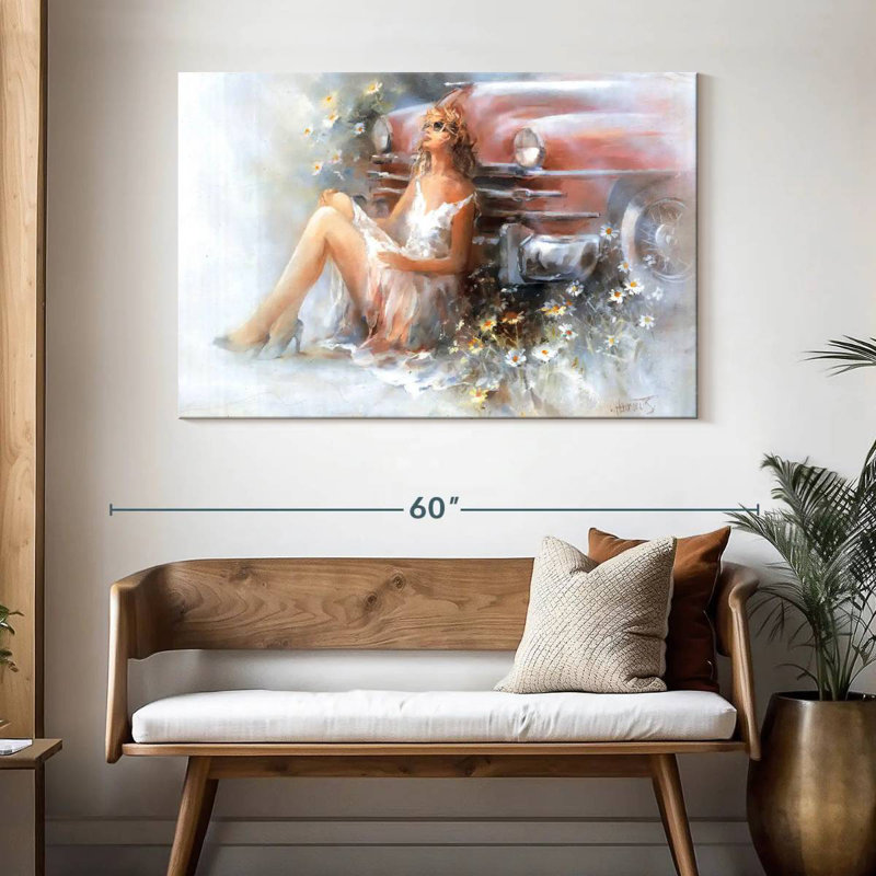 Leisha Relax Alone, 32" H x 48" W