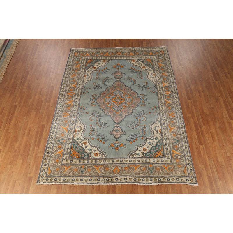 Tapis traditionnel en laine 8 x 11