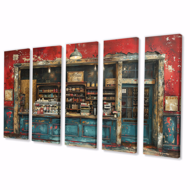 Lauier - Ensemble d'art mural Stores & Boutiques, H 28 po x l 60 po