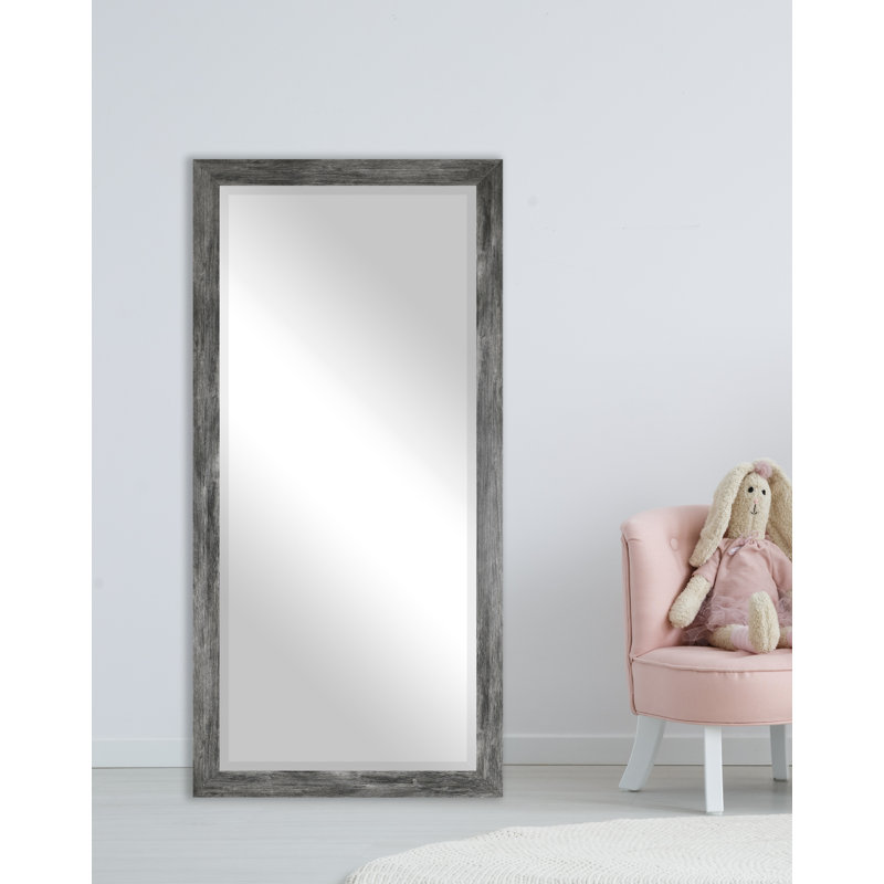 Miroir pleine grandeur Henslee, Gris rustique, H 65,5 po x l 32 po