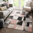 Cillan Modern Geometric Boxes 3D Textured Rug-124526603-40578633