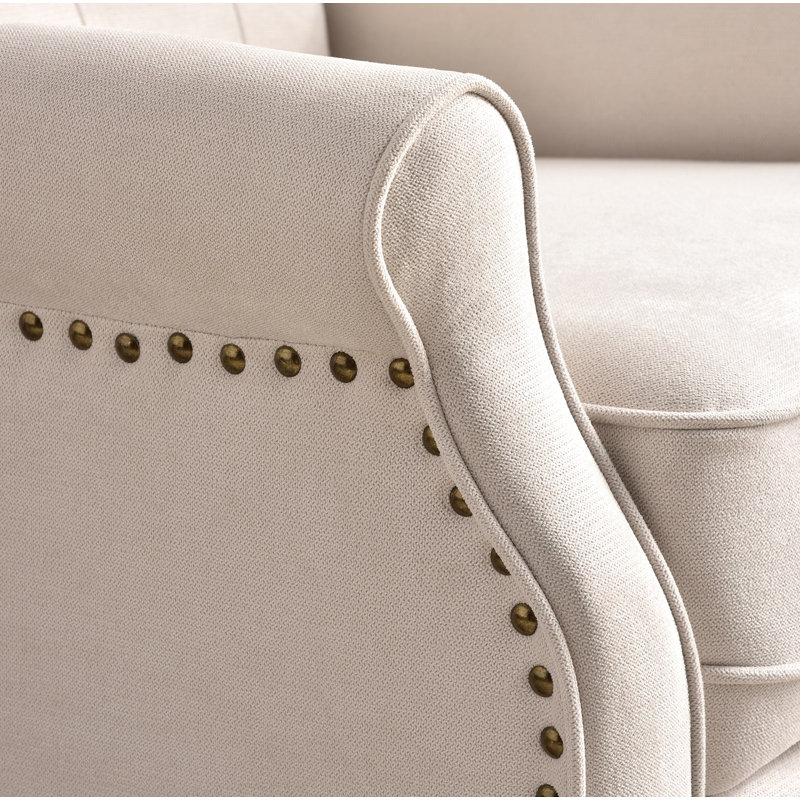 Fauteuil inclinable 29,5 po Classic, Microfibre / microsuède blanc cassé