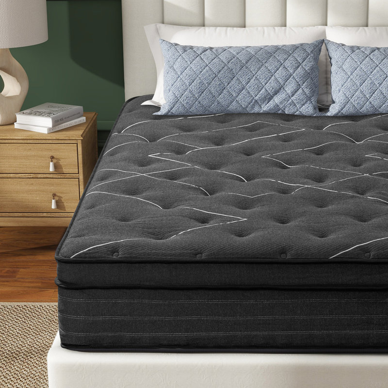 Matelas hybride à ressorts ensachés 10 pouces, Très grand lit