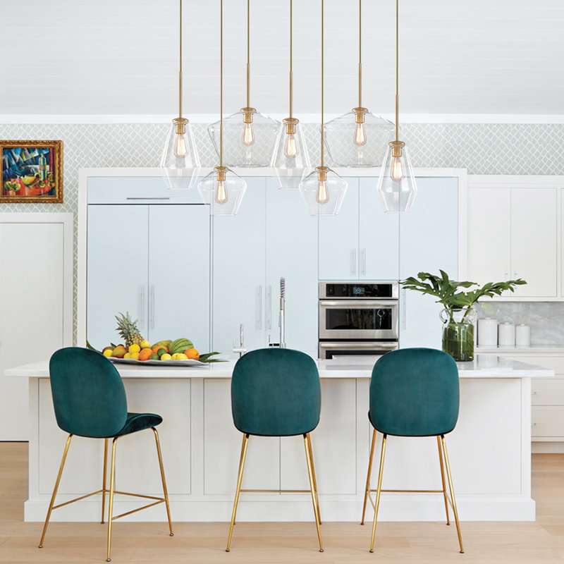 Emmeric 7 - Light Brass Pendant