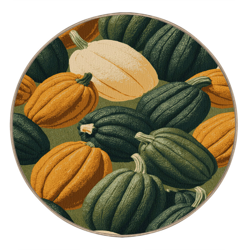  Tapis lavable lavable kabocha, Rectangulaire 2 pi x 3 pi