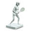 Lady Tennis Player Figurine