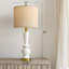 27 Lamp lampe blanche minimaliste en céramique ， convient aux salons, tables de chevet et tables basses.