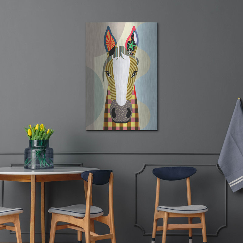 «Horse Play» par Lanre Adefioyue, H 36 po x l 24 po