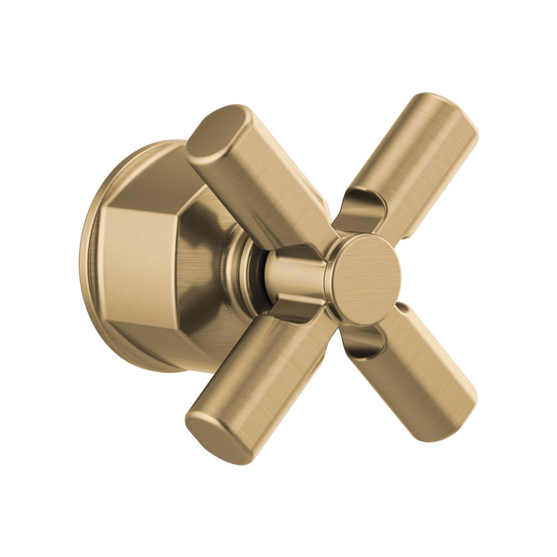 Invari™ Pressure Balance Valve Only Trim, Luxe Gold, Cross