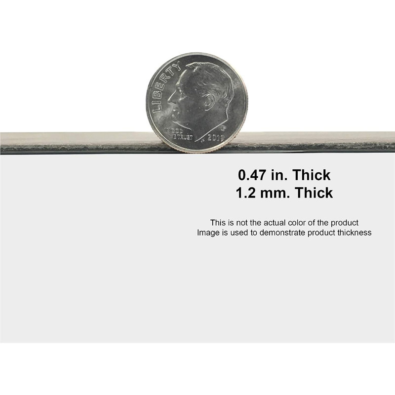 1.5mm Thick 12'' W x 12'' L, Dark Brown