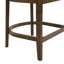 Tabouret de comptoir en bois d'hévéa Gurseese-884158200-875389646