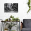«Times Square Black and White» par Linda Woods, art mural en métal, 36 po x 24 po-990331975