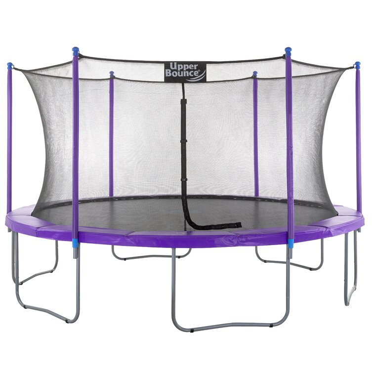 Upper Bounce Machrus Upper Bounce 16 FT Round Backyard / Outdoor Trampoline  Set with Safety Enclosure System & Reviews