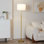 Lampe sur pied réglable traditionnelle 64,5 po Nellie
