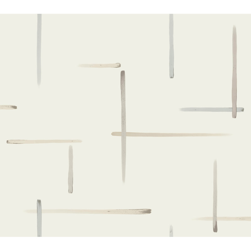 Papier peint doré doré Sumi-E, Brun clair