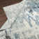 C Abstract Area Rug in Grey