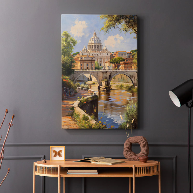 Série LANDSCAPES CDXI - Toile tendue avec châssis Premium - Prêt à être accroché, H 36 po x l 24 po