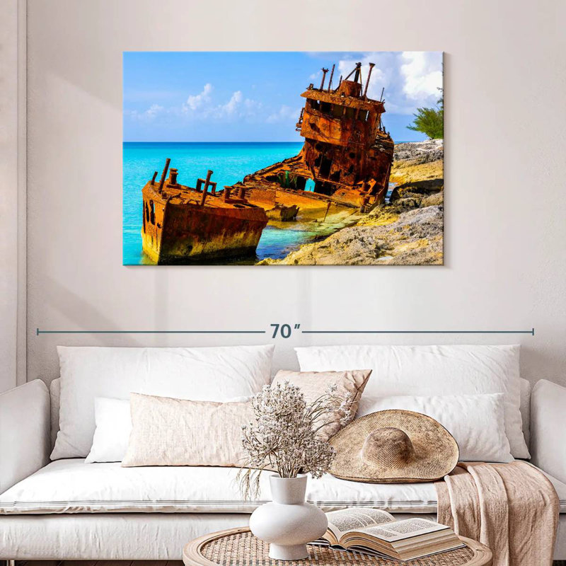 Mehar Bimini Shipwreck, 30" H x 45" W