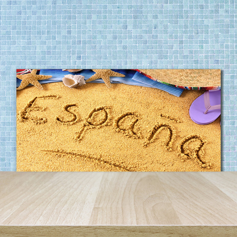 Wandi 50cm W x 100cm L Glass Peel and Stick Panel