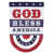 Bleu / rouge / blanc God Bless America est en rupture de stock