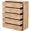 95 cm W Chest of 5 Drawers