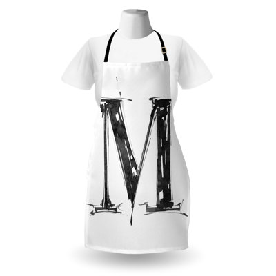 No Pattern Bib Apron