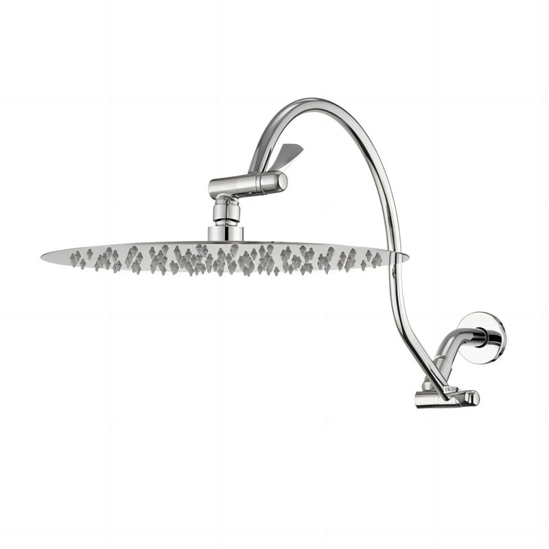 Rain Adjustable Shower Head 1.8 GPM GPM, Chrome