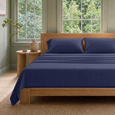 Fil 100% coton biologique | Draps en percale pour un confort frais et frais
