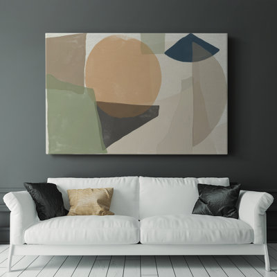 Collage Rhythm I -Gallery Wrarap Cavas