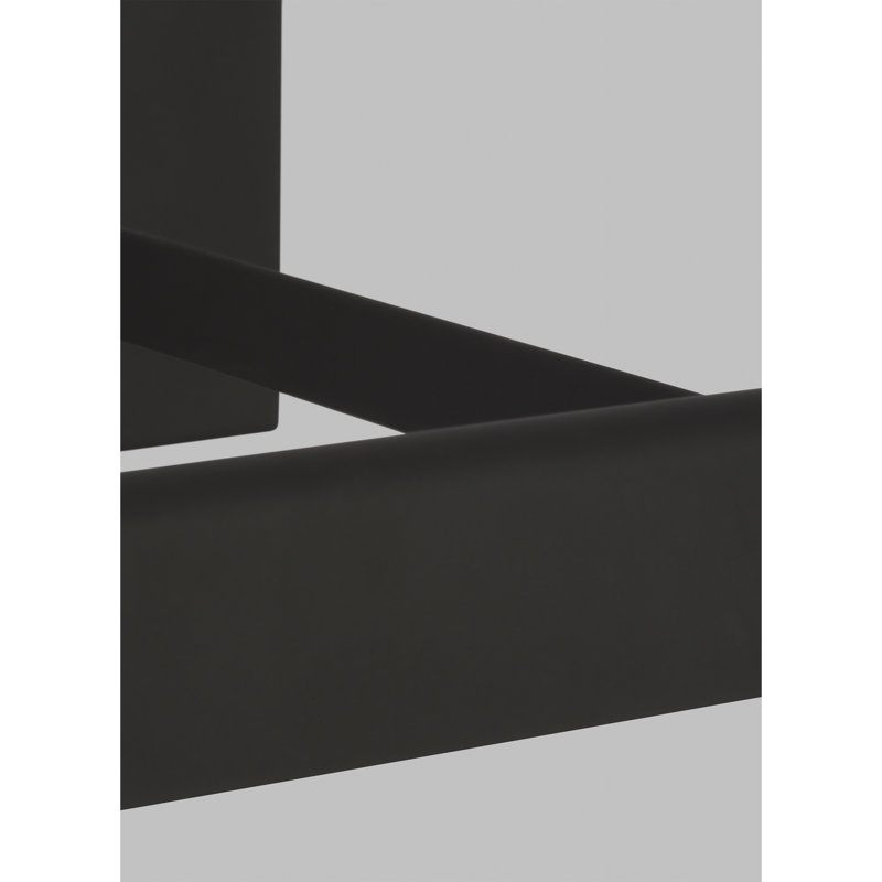 Dessau Dimmable LED Wall Mounted Picture Light, Nightshade Black